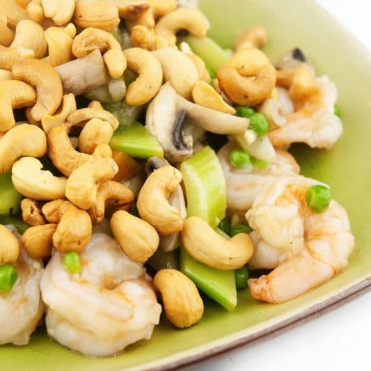 102. Shrimp with Cashew Nuts