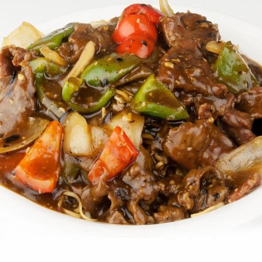60. Beef in Black Bean Sauce