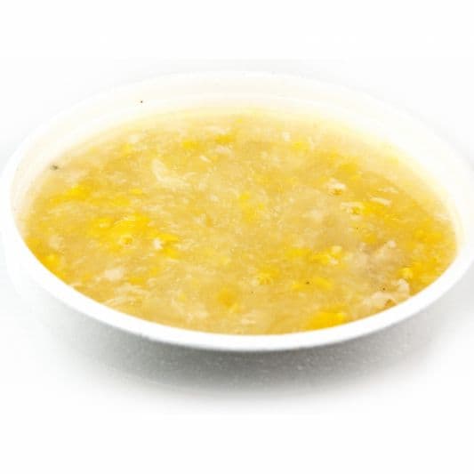 19. Sweet Corn Soup with Minced Chicken