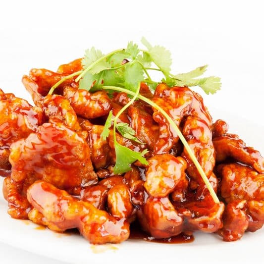 71. Pork Chops in Sweet & Sour Sauce