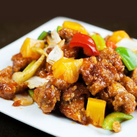 40. Chicken with Pineapple in Sweet & Sour Sauce