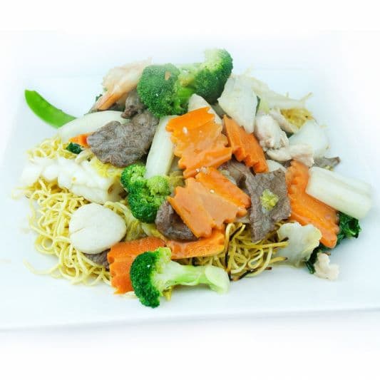 128. Beef Chow Mein with Vegetables