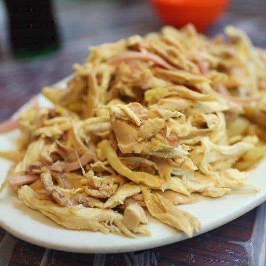 31. Ginger Fried Shredded Chicken