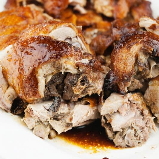 49. BBQ Duck with Plum Sauce