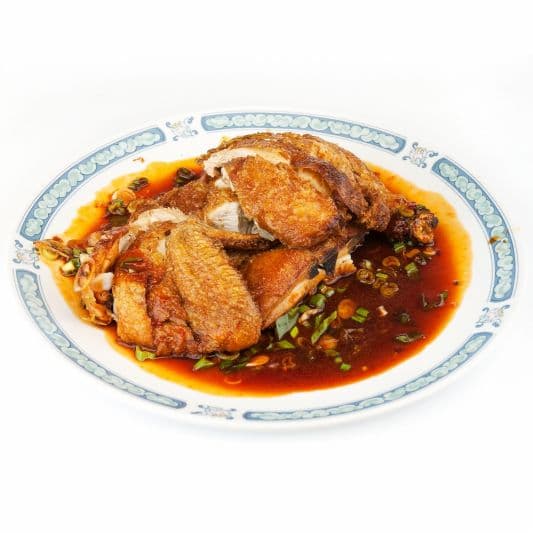 29. Crispy Chicken in Garlic Soy Sauce