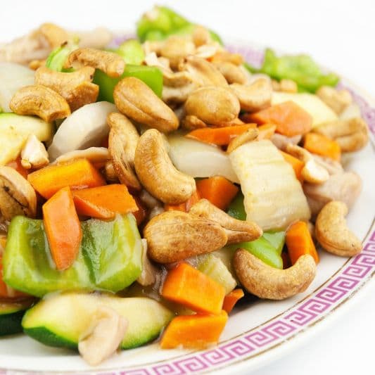 36. Diced Chicken & Cashew Nuts