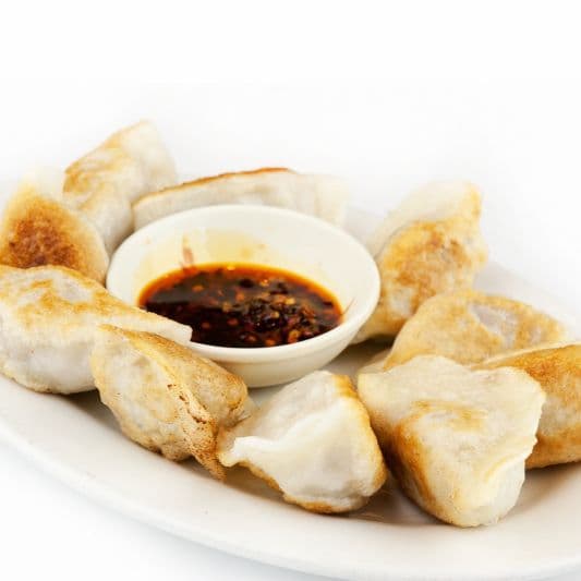 3. Pork Dumplings (8 pcs)